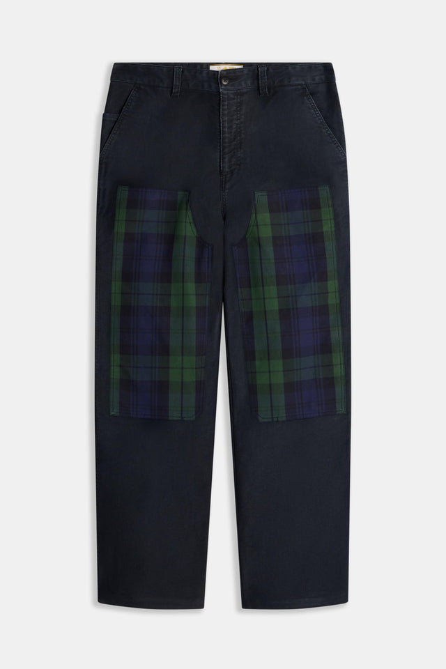 PELIL – PANTALON À PATCHS TARTAN