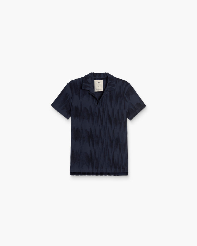 Glitch Polo Terry Shirt