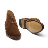 Lucas Unlined Chukka Boot Ox Reverse Snuff Summer Classics