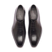 Constance Z True Seamless Whole Cut Oxford Hand Welted Aniline Calf Noir