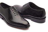 Constance Z True Seamless Whole Cut Oxford Hand Welted Aniline Calf Noir