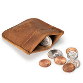 Bear Trap Leather Coin Purse