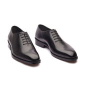 Constance Z True Seamless Whole Cut Oxford Hand Welted Aniline Calf Noir