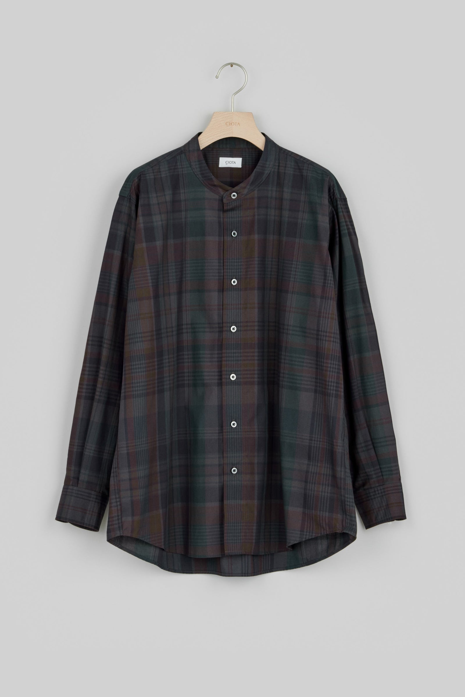 Sale Band Collar Shirt