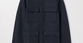 Dark Navy Field Jacket | Durable Performance Twill | Asket