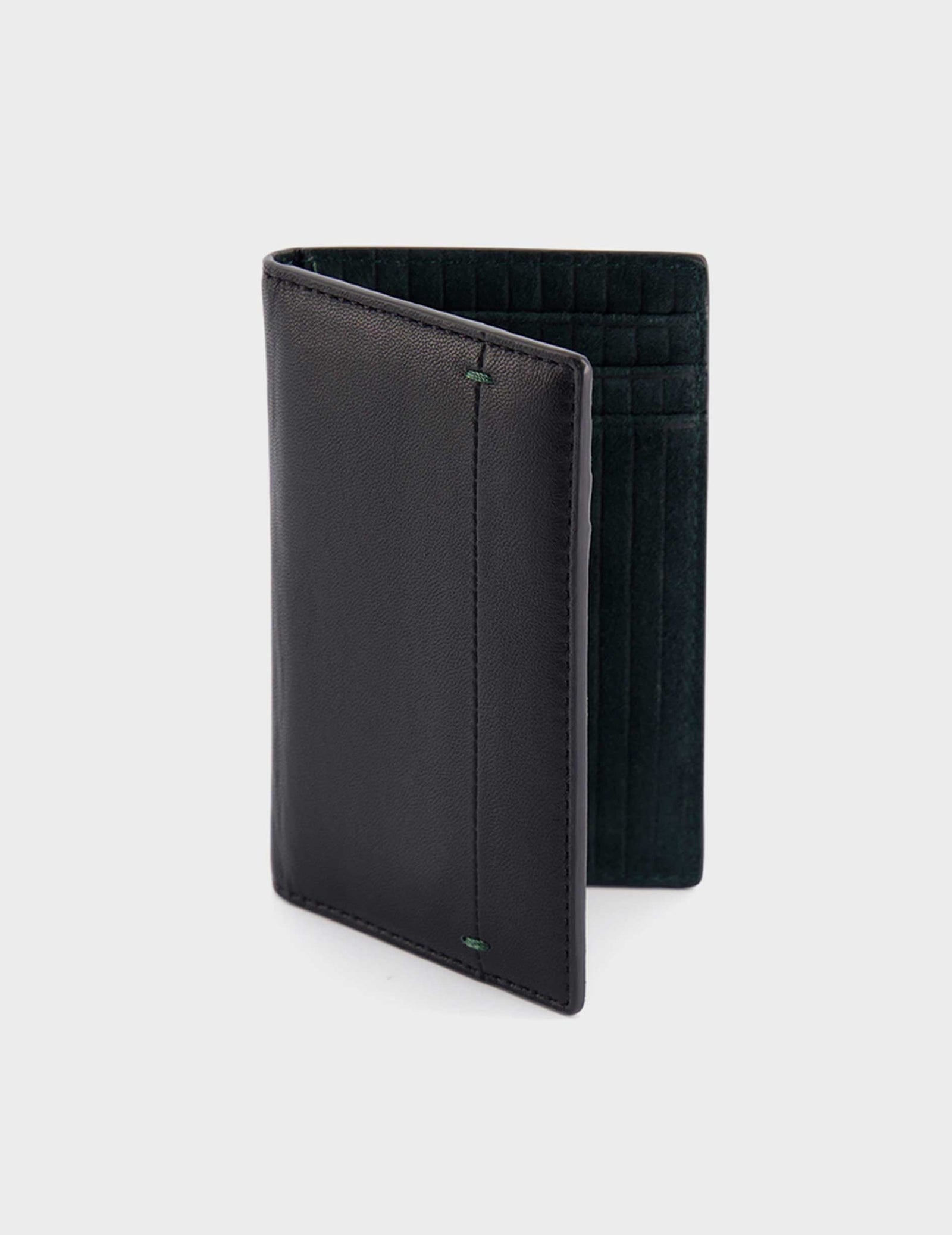 Leather And Suede Card Holder