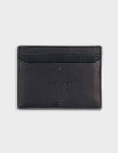 Porte Cartes En Cuir Et Su De Noir