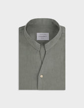 Chemise Carl En Lin Vert