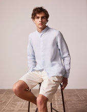 Blue linen Herwin shirt