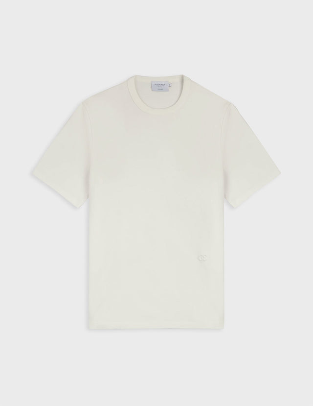 T-shirt Marcel en coton Supima écru