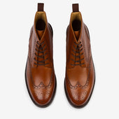 Wingtip Boot - Tan - Saga Last