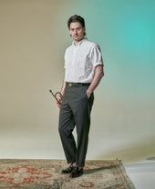 VINTAGE IVY BD POPOVER OXFORD