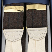 Striped Wool Braces
