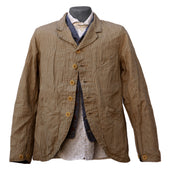 Hacendado Sack Coat - Indigo Stripe - Warehouse - Last One - Size 44