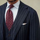 Firenze Travel Poster Silk Pocket Square Duomo 40x40cm