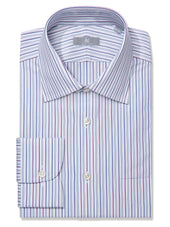 Pink and Blue Stripe Shirt - Elgin Fit (SLIM)