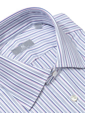 Pink and Blue Stripe Shirt - Elgin Fit (SLIM)