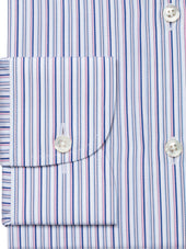 Pink and Blue Stripe Shirt - Elgin Fit (SLIM)