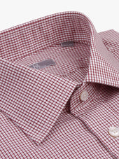 Red Graph Check Shirt - Elgin Fit (Slim)