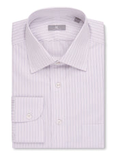 Purple Stripe Shirt - Elgin Fit (Slim)