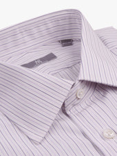 Purple Stripe Shirt Elgin Fit