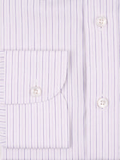 Purple Stripe Shirt Elgin Fit