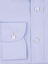 Solid Blue Poplin Shirt