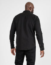 14oz Kersey Western Shirt - Black