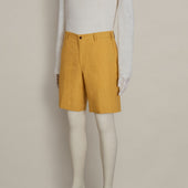Tailored Linen Beach Shorts In