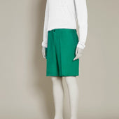 Tailored Linen Beach Shorts In