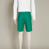 Tailored Linen Beach Shorts In