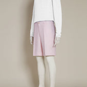 Tailored Linen Beach Shorts In Light
