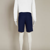 Tailored Linen Beach Shorts In
