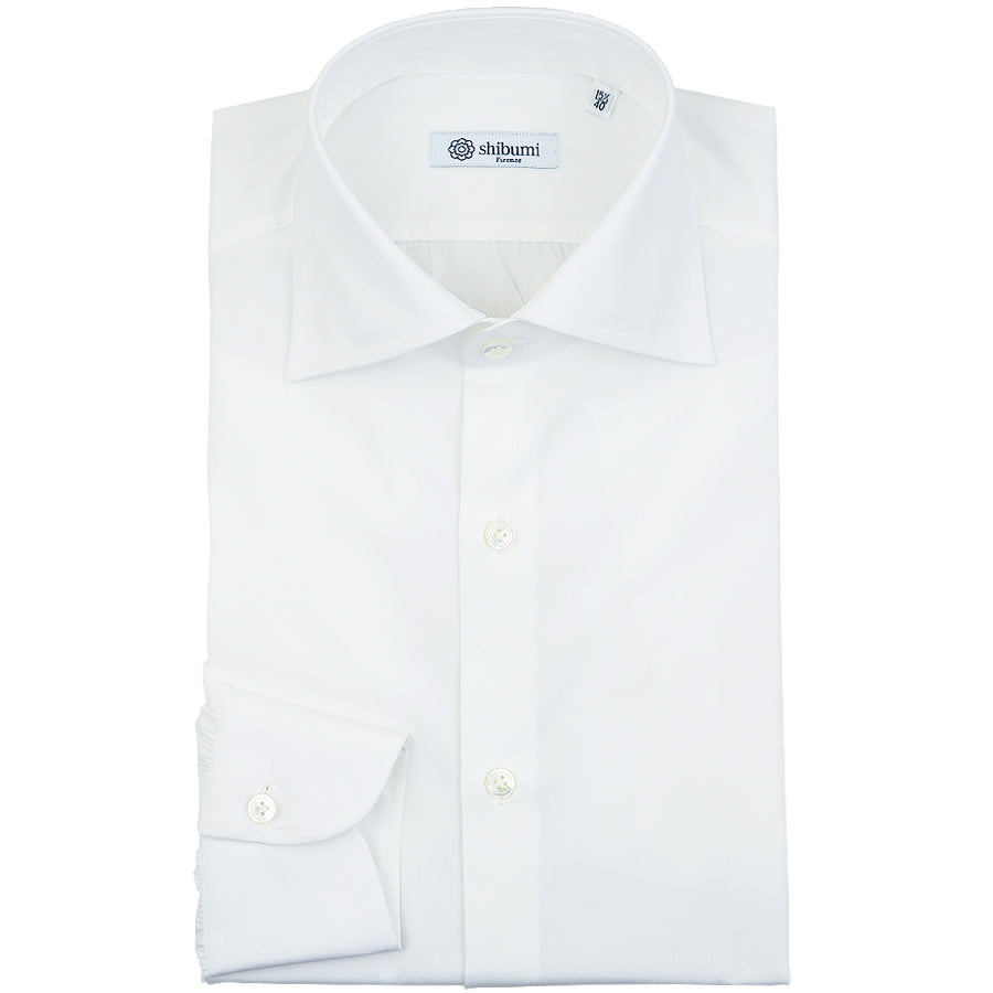 Twill Semi Spread Shirt Plain