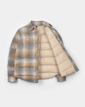 Down Shirt Pendleton Wool Flannel Meadow Plaid