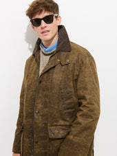 Regent Jacket In Waxed Cotton