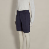 Brushed Cotton Gurkha Shorts In