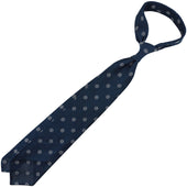 Shibumi Flower Fina Grenadine Silk Tie Light Hand Rolled