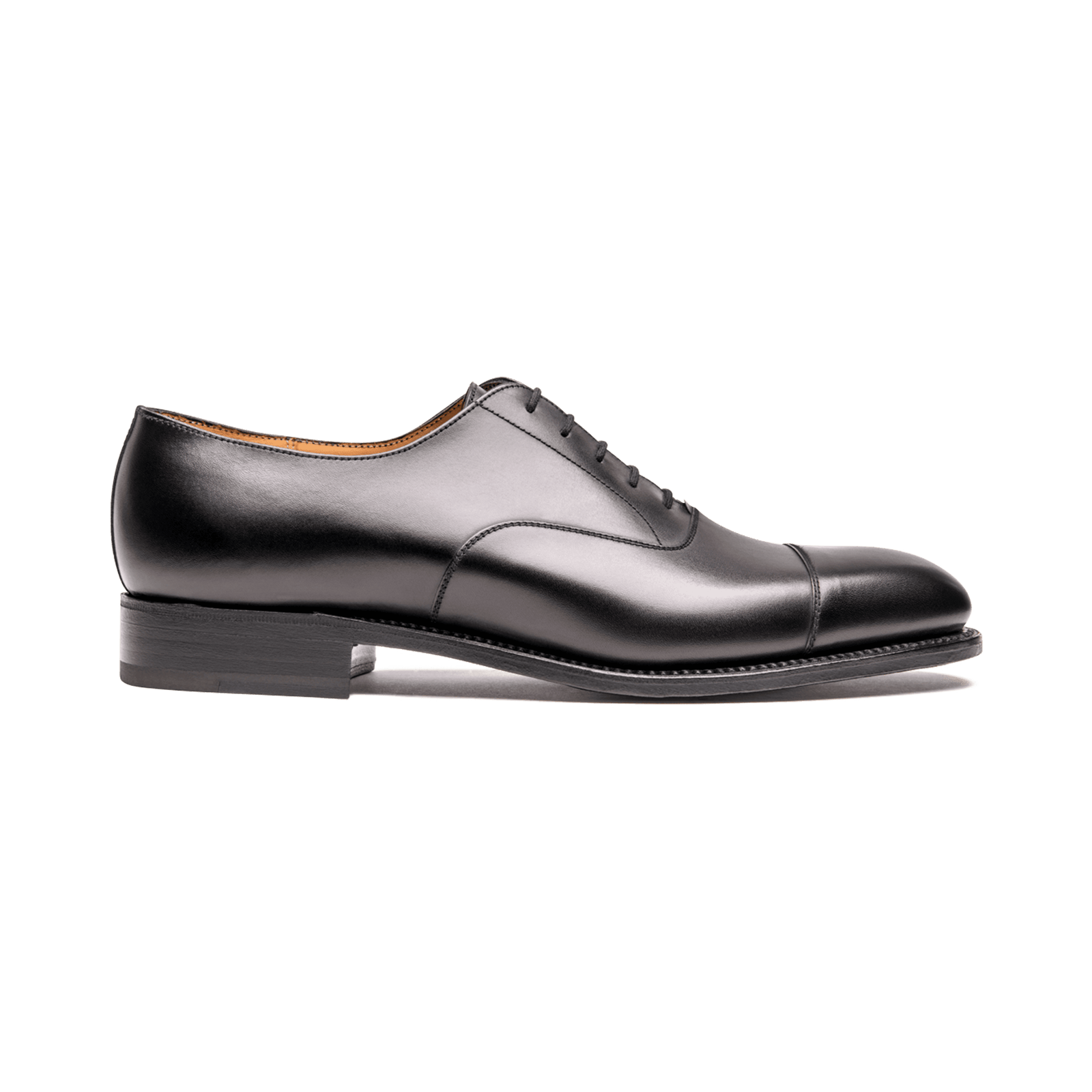 Cap Toe Oxford Shoe[Men Black boxcalf]