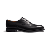 Perforated Oxford [Black Boxcalf]