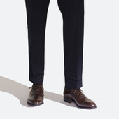 Cap Toe Oxford Shoe[Men Dark brown boxcalf]