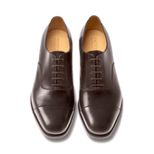 Cap Toe Oxford Shoe[Men Dark brown boxcalf]