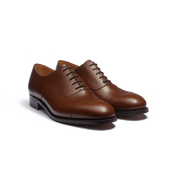 Cap Toe Oxford Shoe [Men Brown boxcalf]