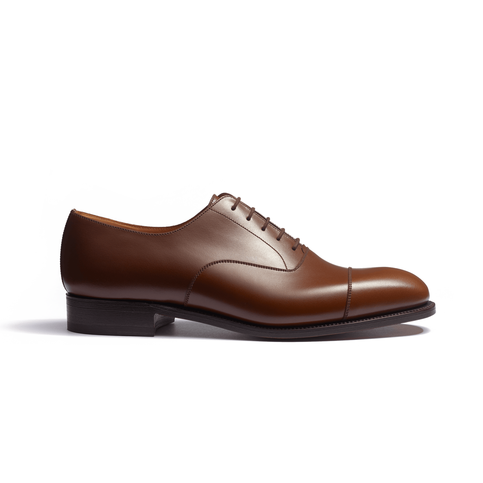 Cap Toe Oxford Shoe [Men Brown boxcalf]