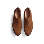 Cap Toe Oxford Shoe [Men Yucca suede calfskin]