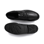 Escoublac Deck Oxford Shoe[Men Black Smooth Calfskin]