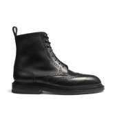 Léonard Mid Derby Shoe[Men Black boxcalf]