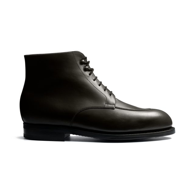 High Half-Hunt Derby[Men Medium Grey Boxcalf]