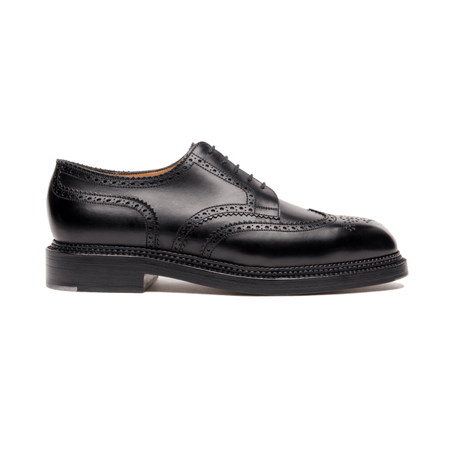 Triple Sole Derby[Men Black boxcalf]