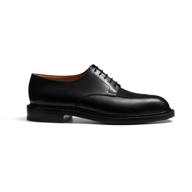 Half-Hunt Derby[Men Black boxcalf]